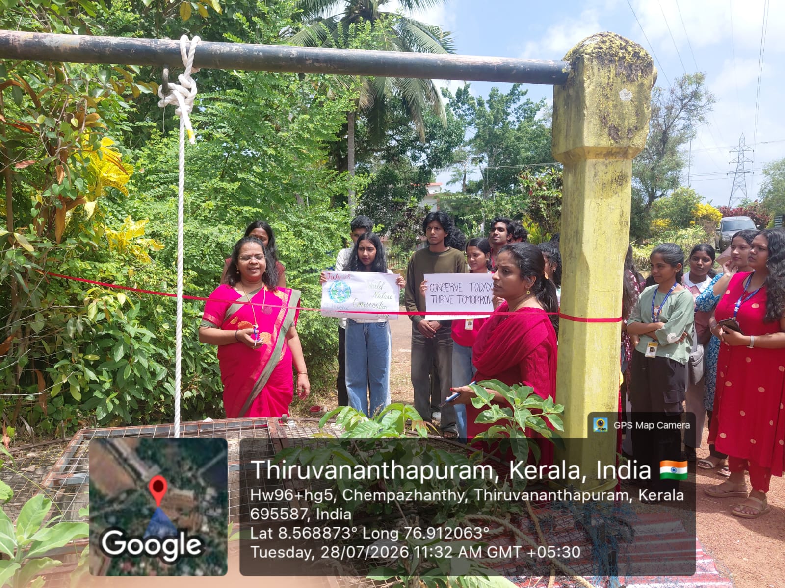 World Nature Conservation Day Observance by NSS Volunteers